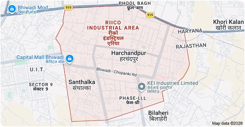 RIICO Industrial Hub view